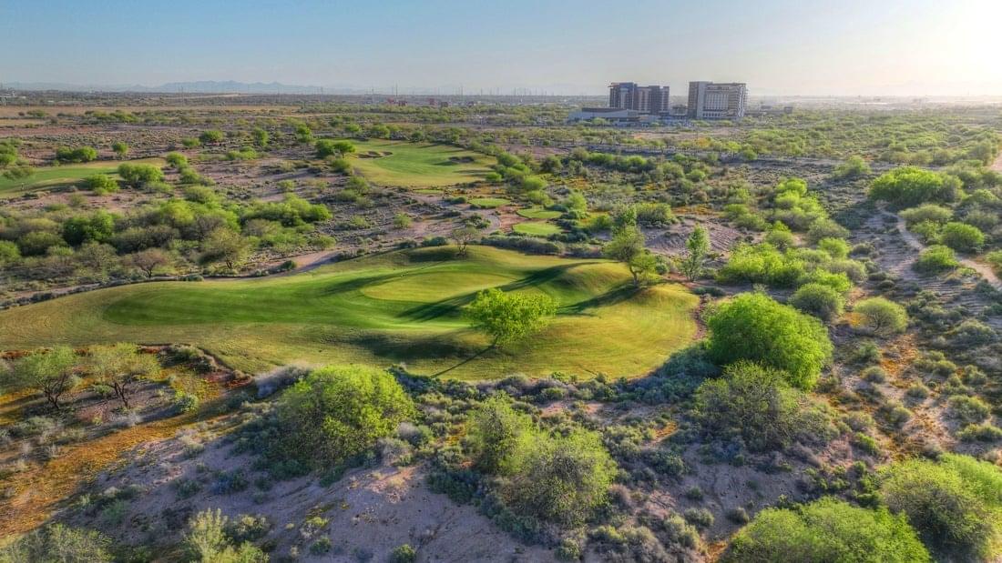 Aerial view of Whirlwind Golf Club